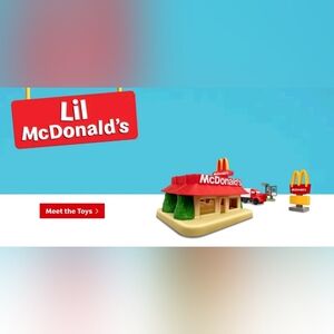 McDonald's Miniature Model in Red